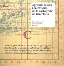 Llibre "Aproximacions a la història de la cartografia de Barcelona"