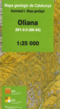 Mapa geològic 1:25.000 Oliana