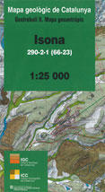 Mapa geoantòpic 1:25.000 Isona