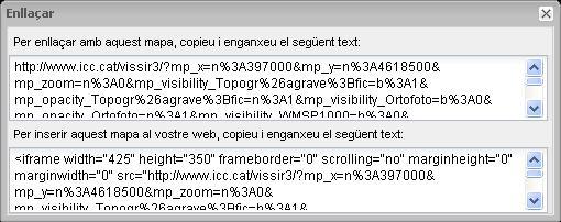 VISSIR3, enllaçar