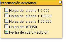 Detalle información adicional