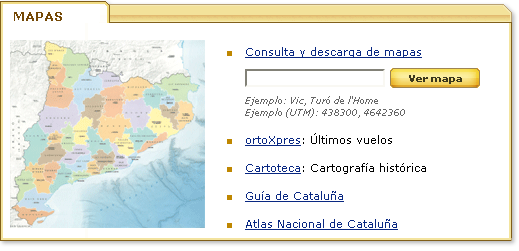 Consulta y descarga de mapas