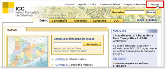 Acceso registro
