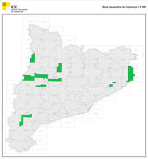 Fulls actualitzats de la Base topogràfica 1:5.000