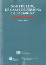 Llibre: Noms de lloc, de casa i de persona de Balsareny