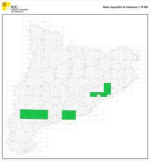 Fulls actualitzats del Mapa topogràfic 1:10.000