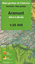 Mapa geològic 1:25.000 Aramunt