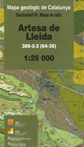 Mapa geològic 1:25.000 Artesa de Lleida