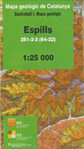 Mapa geològic 1:25.000 Espills
