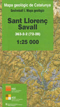 Mapa geològic 1:25.000 Sant Llorenç Savall