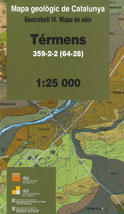 Mapa geològic 1:25.000 Térmens