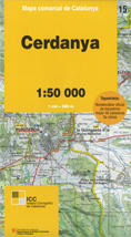 Mapa topogràfic 1:50.000 Cerdanya